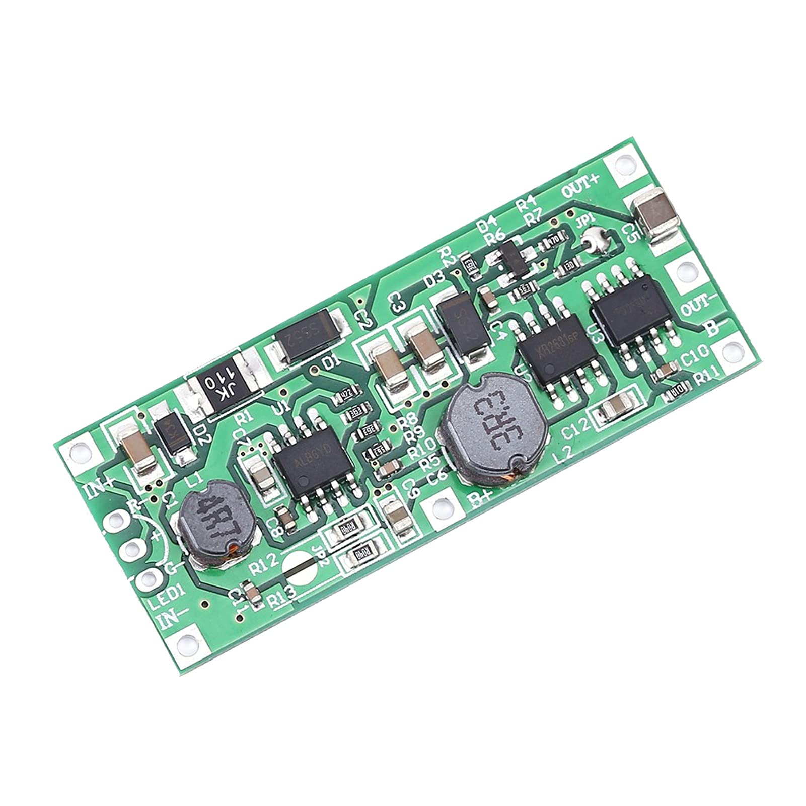 Uninterrupted Power Supply Module Step Up Booster Voltage Converter for 18650 Lithium Battery Charge Protection
